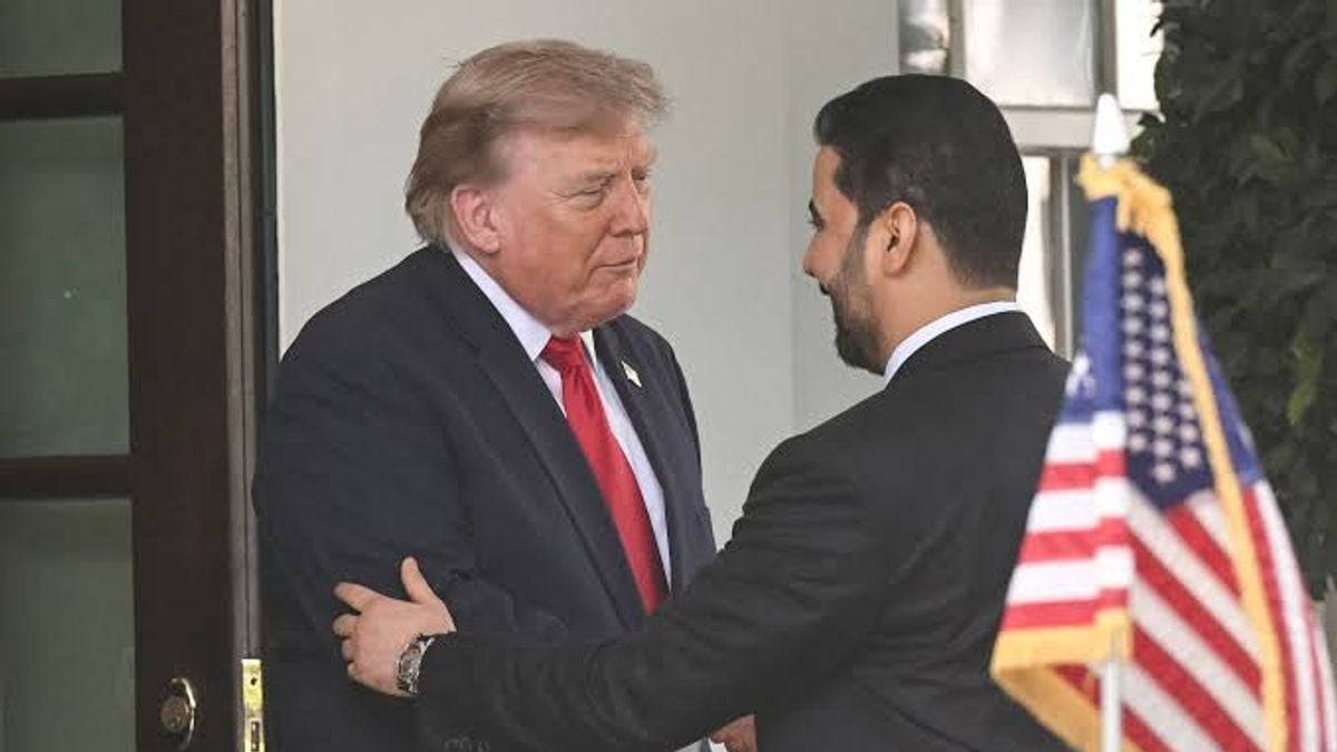 ترامب والزيدي يبحثان مستقبل العلاقات الأمريكية العراقية في أول قمة بينهما