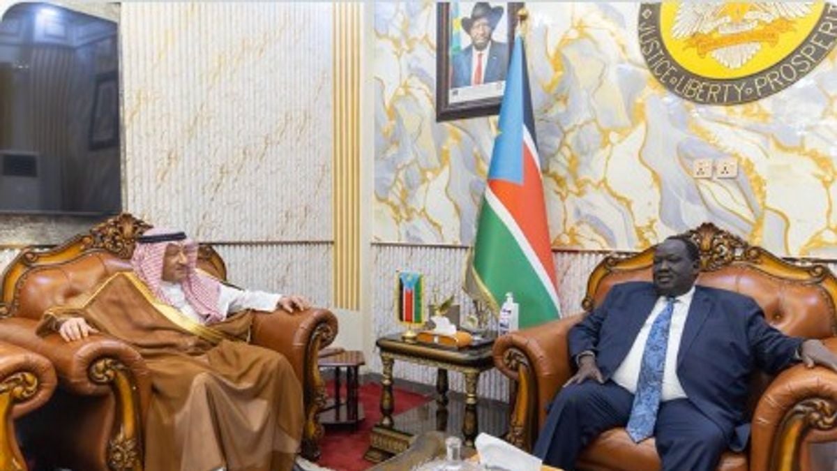 نائب وزير الخارجية يستعرض العلاقات الثنائية مع المستشار الرئاسي للأمن القومي بجنوب السودان