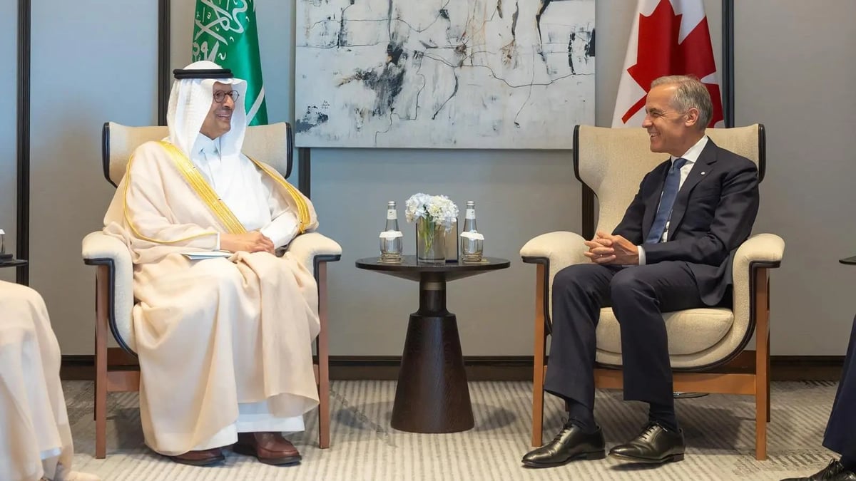 وزير الطاقة يبحث مع رئيس وزراء كندا تعزيز التعاون في قطاع الطاقة