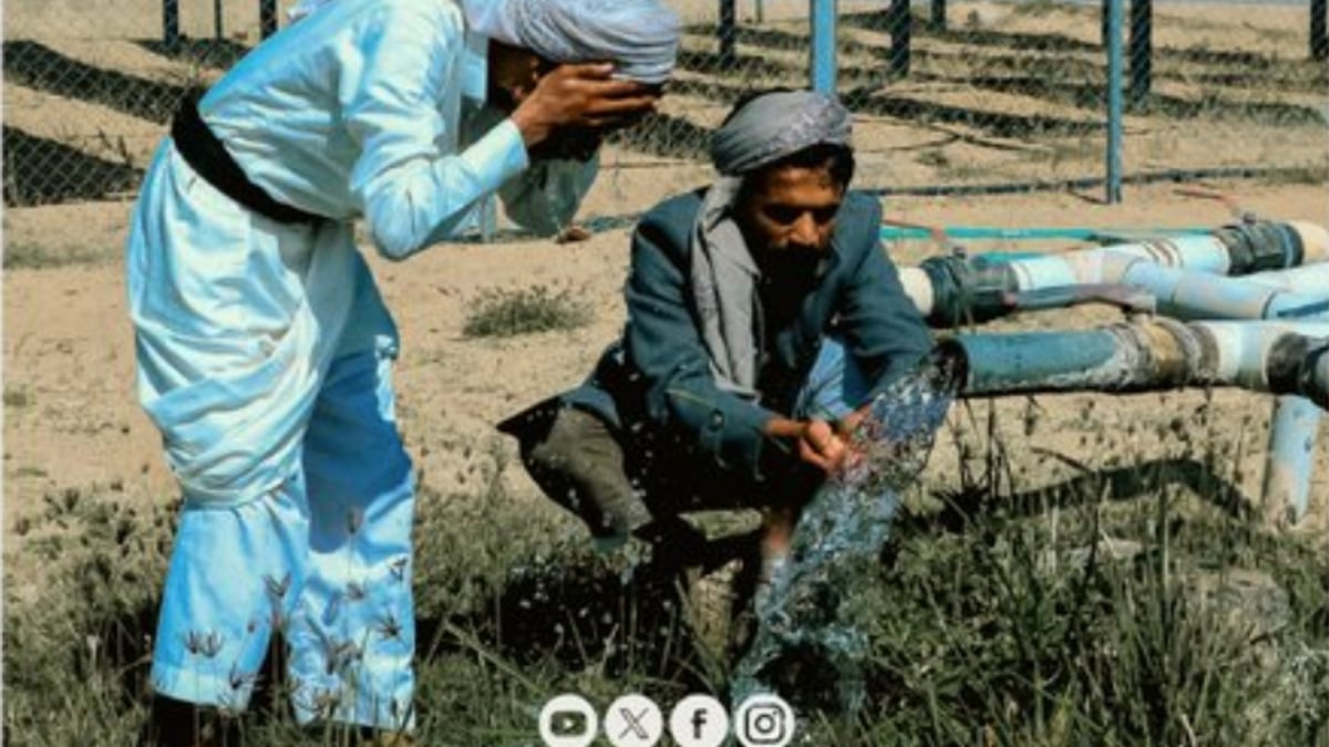 البرنامج السعودي لتنمية وإعمار اليمن ينفذ 61 مشروعًا مائيًا في 14 محافظة لتعزيز الأمن المائي