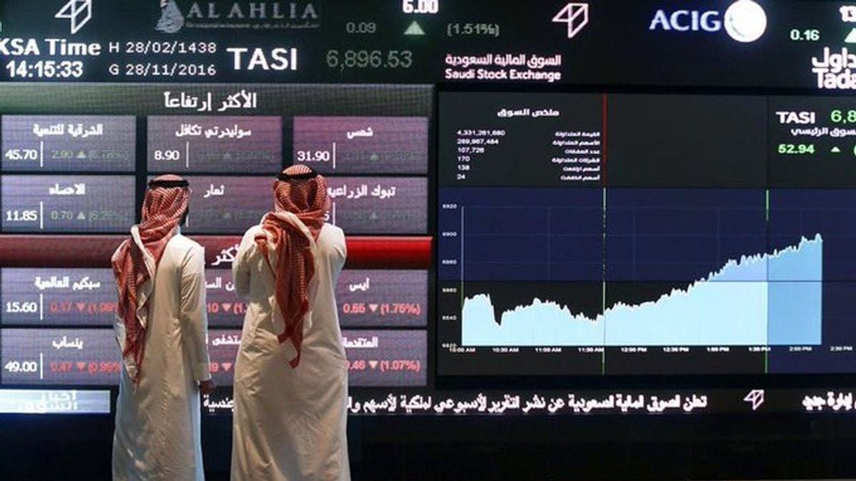 مؤشر سوق الأسهم السعودية يغلق منخفضًا عند 9,921 نقطة بتداولات 4 مليارات ريال