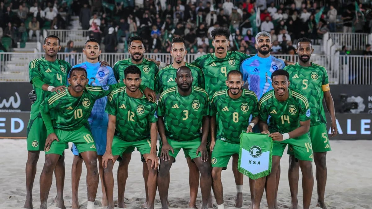 قفزة تاريخية.. أخضر الشاطئية ضمن أفضل 20 منتخبًا في العالم للمرة الأولى
