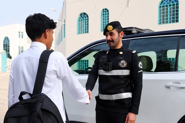 دوريات الأمن.. حضور  يعزز السلامة مع انطلاق العام الدراسي