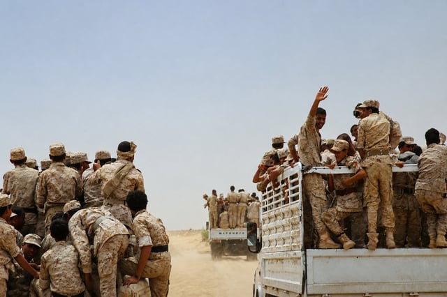 سقوط العشرات من عناصر الحوثيين بمعارك مأرب