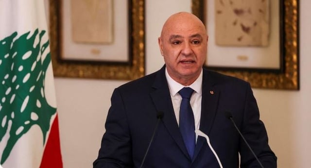 الرئيس اللبناني: إسرائيل ترفض وجود قوات "اليونيفيل" ونحن نطالب ببقائها