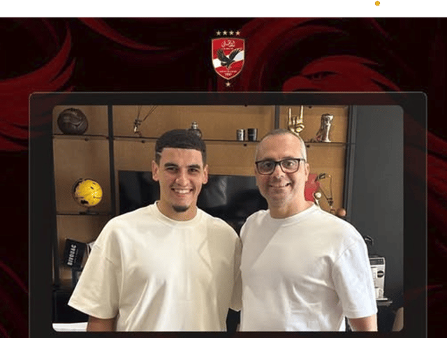 الأهلي المصري يعلن ضم المغربي سفيان بنجديدة بعقد لثلاثة مواسم
