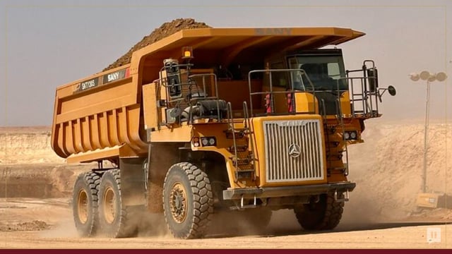 شركة ساني الصينية تتوقع نمو سوق شاحنات التعدين في السعودية