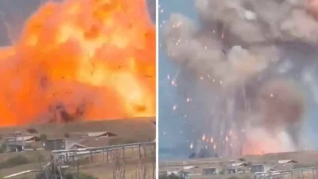 انفجار ضخم وحريق داخل مصنع للذخائر قرب روما.. والسلطات الإيطالية تحقق