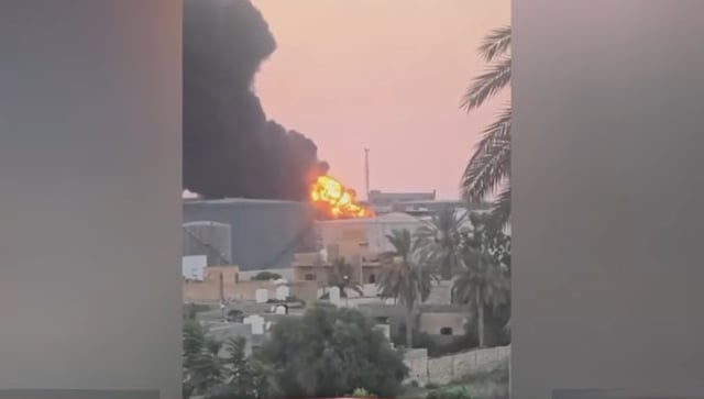 بعد حادث الطائرة المسيرة.. انفجار جديد في مصفاة الزاوية بليبيا