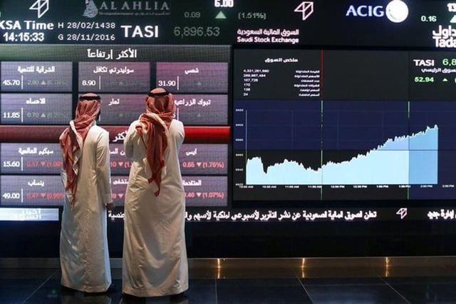 مؤشر الأسهم السعودية يغلق مرتفعًا عند 10911.58 نقطة بتداولات 4.9 مليارات ريال