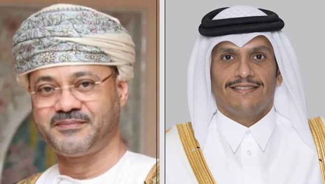 وزير الخارجية القطري ونظيره العُماني يبحثان مستجدات الأوضاع بمضيق هرمز