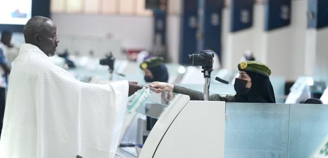 جوازات ميناء جدة الإسلامي تستقبل ضيوف الرحمن القادمين لأداء العمرة