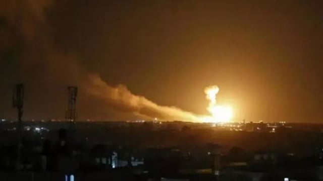 قصف مدفعي للاحتلال على تلة باط الوردة بمحيط بيت جن في ريف دمشق