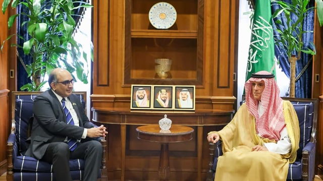 "الجبير" يستقبل سفير الهند المعيّن حديثًا لدى المملكة