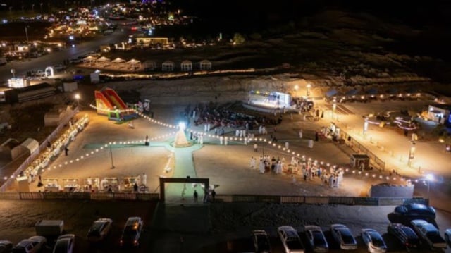 انطلاق مهرجان ساحة الجوف بفعاليات فنية وترفيهية في متنزه القرعاء بسكاكا