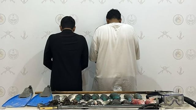 حرس الحدود يضبط مواطنين لمخالفتهما لائحة الأمن والسلامة البحرية بينبع