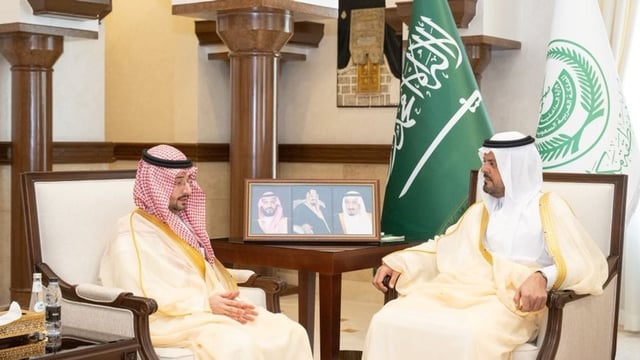 نائب أمير مكة يستعرض مشاريع استراتيجية مع الرئيس التنفيذي لهيئة تطوير المنطقة