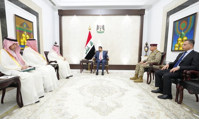 رئيس الاستخبارات يبحث مع رئيس الوزراء العراقي التطورات الأمنية وتعزيز التنسيق بين البلدين