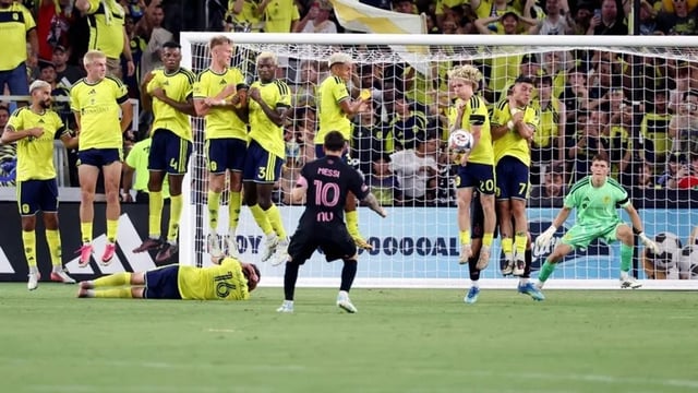ميسي يهدر ركلة جزاء وإنتر ميامي يخسر برباعية أمام ناشفيل في الدوري الأميركي
