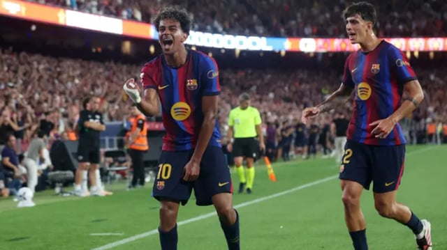 برشلونة يكتسح ضيفه رايو فايكانو بخماسية في الدوري الإسباني