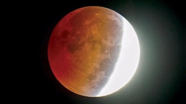 موعد خسوف القمر الجزئي في سماء المملكة.. وكيفية أداء صلاة الخسوف