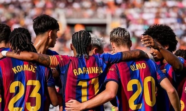 برشلونة يكتسح فينورد بخماسية في دوري أبطال أوروبا