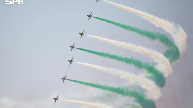 فريق الصقور السعودية يقدّم عروضًا جوية ضمن معرض العلمين الدولي للطيران والفضاء