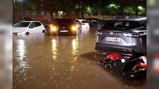 إسبانيا.. أمطار غزيرة وفيضانات توقف النقل وتوقعات بهطولات جديدة
