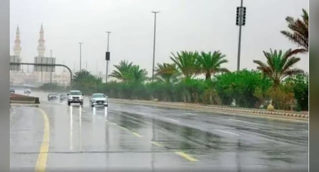 طقس المملكة الأربعاء.. أمطار رعدية مصحوبة بزخات من البرد ورياح نشطة على عدة مناطق