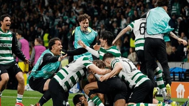 سبورتنج لشبونة يفوز على جالطة سراي بثلاثية في دوري أبطال أوروبا