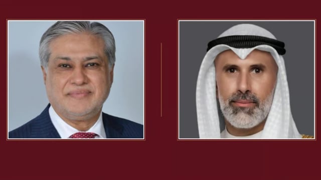 وزيرا خارجية باكستان والكويت يبحثان تعزيز العلاقات والتطورات الإقليمية