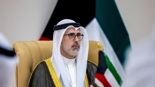 وزير الخارجية الكويتي يبحث مع مستشار الأمن القومي البريطاني جهود خفض التصعيد بالمنطقة