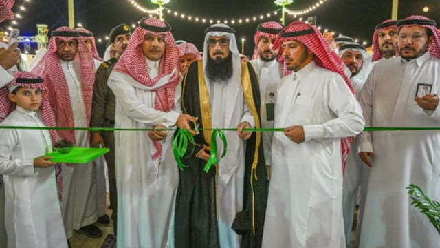 انطلاق مهرجان التمور في نسخته الرابعة مدينة الروضة بحائل
