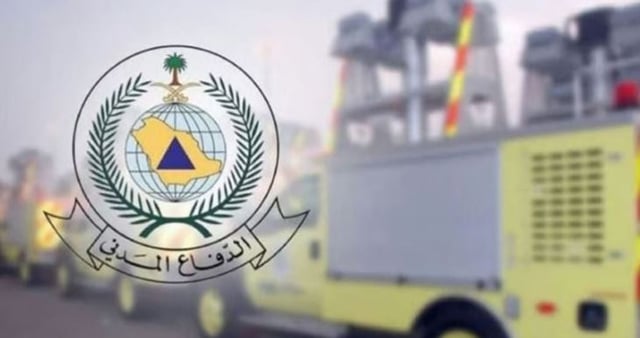 الدفاع المدني يخمد حريق في 8 مستودعات للمواد الإنشائية والأخشاب بالرياض