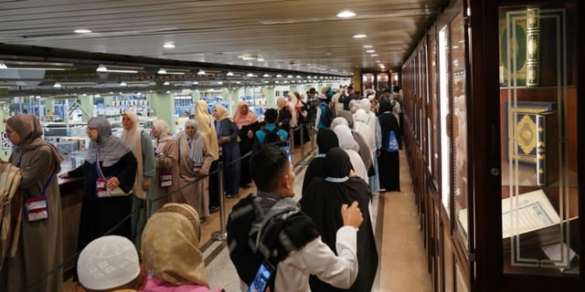 مجمع الملك فهد لطباعة المصحف يستقبل أكثر من 195 ألف زائر في أغسطس
