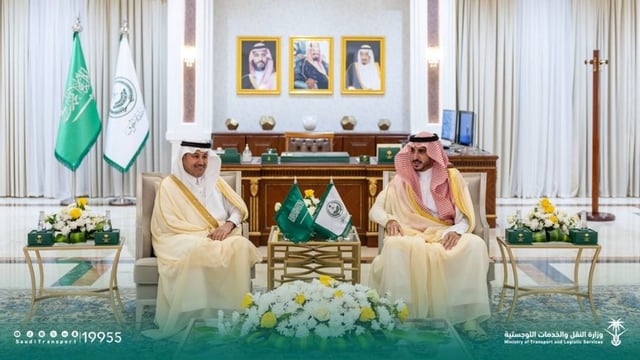 أمير الجوف يستقبل وزير النقل ويدشّنان مشروعات تنموية جديدة