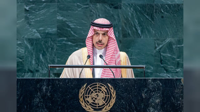 وزير الخارجية: نرفض فرض رسوم على الملاحة البحرية.. والمملكة ملتزمة بأمن الطاقة العالمي