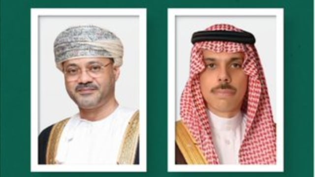 وزير الخارجية يتلقى اتصالًا من نظيره العماني بشأن الاعتداءات على جنوب المملكة