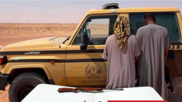 ضبط مواطنين لارتكابهما مخالفة الصيد دون ترخيص في محمية الإمام تركي بن عبدالله الملكية