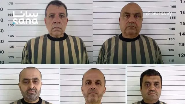 سوريا تعلن توقيف 5 من كبار ضباط سلاح الجو في عهد الأسد