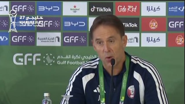 «لوبيتيغي» يؤكد جاهزية قطر لمواجهة البحرين في كأس الخليج