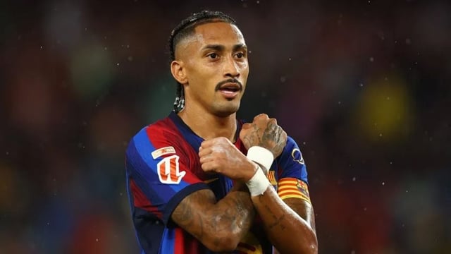 رافينيا ينتزع صدارة هدافي الدوري الإسباني من مبابي بـ «هاتريك» أمام سانتاندير