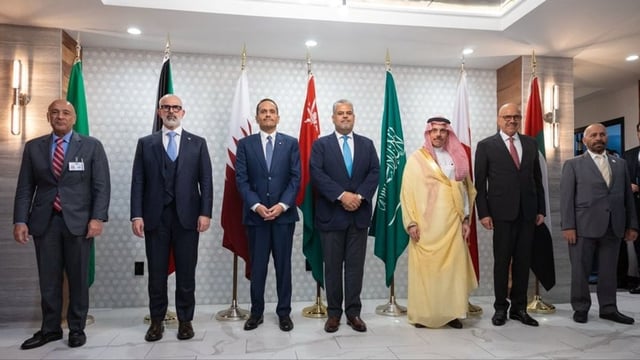 وزير الخارجية يشارك في اجتماع وزاري خليجي قبيل أعمال الجمعية العامة للأمم المتحدة