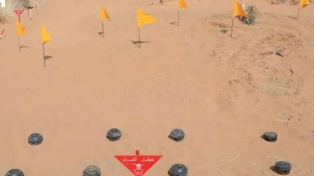 مشروع مسام ينتزع 863 لغمًا من الأراضي اليمنية خلال أسبوع