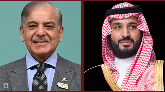 شهباز شريف بعد اتصال مع ولي العهد: تضامن كامل مع السعودية.. والهجمات الحوثية تهدد أمن الطاقة عالمياً