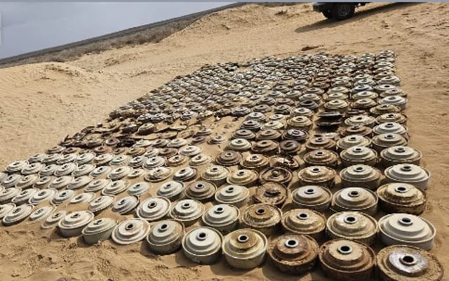 "مسام" ينزع أكثر من 1200 لغم من مختلف الأراضي اليمنية في أسبوع