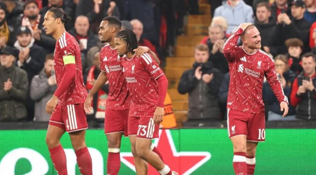 ليفربول يحقق فوزًا صعبًا على فياريال في دوري أبطال أوروبا