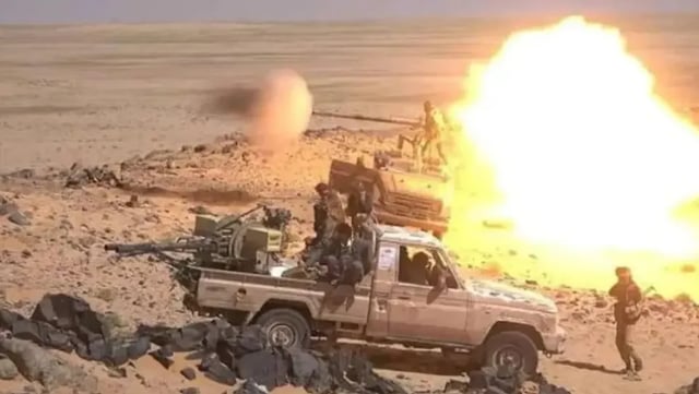 القوات المسلحة اليمنية تنفذ 1732 عملية ضد الحوثيين وتدمير 287 آلية