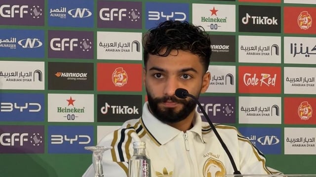 أبو الشامات لـ«عاجل»: هدفنا الفوز على قطر.. وديربيات الخليج خارج التوقعات