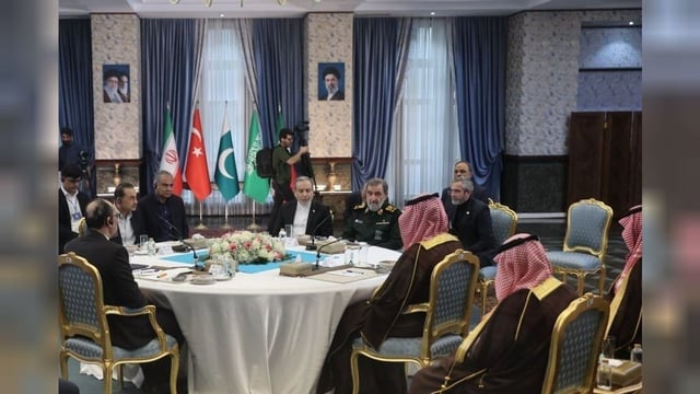 انتهاء اجتماع دول حلف مكة مع إيران في طهران بمشاركة قيادات أمنية